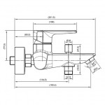 Смеситель для ванны Villeroy&Boch Subway 2.0 Смеситель для ванны Villeroy&Boch Subway 2.0